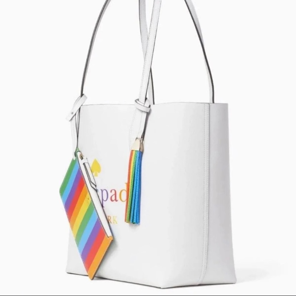 ‼️SOLD‼️NWT ❤️🌈 Kate Spade Rainbow Tote bag ❤️🌈